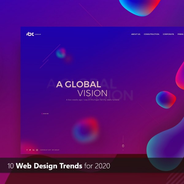 10 Web Design Trends for 2020