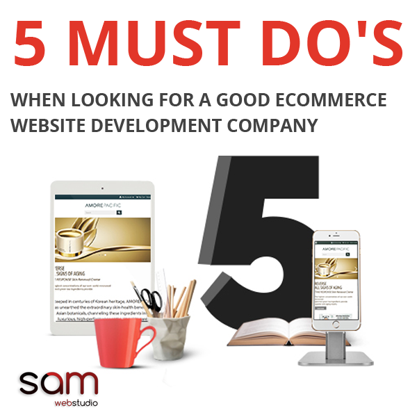 5 Must Do's When Looking For A Good Ecommerce Website Development Company