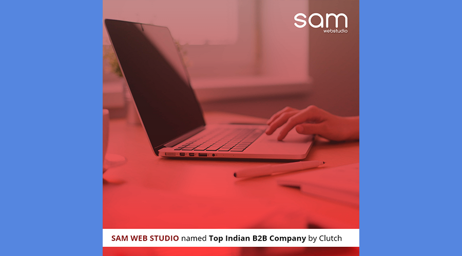 SAM WEB STUDIO Named a Top Indian Website Development Company in India by Clutch